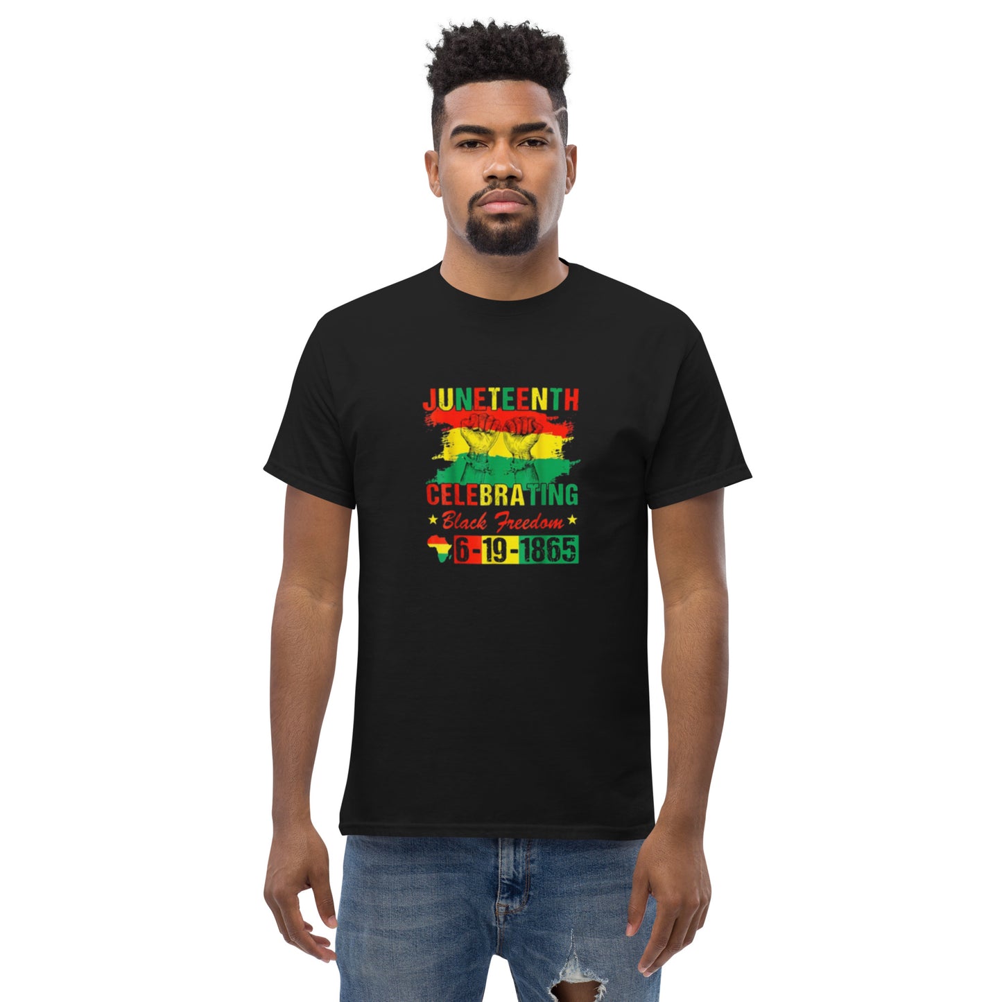 CELEBRATING JUNETEENTH T SHIRT