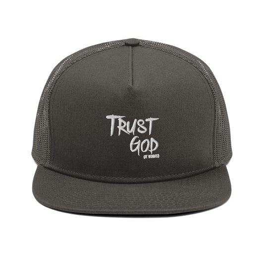 TRUST GOD (IT WORKS)  MESH BACK SNAPBACK