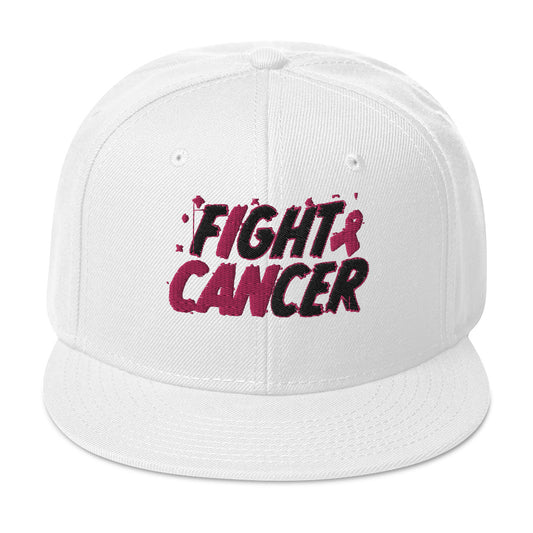 FIGHT CANCER SNAPBACK HAT