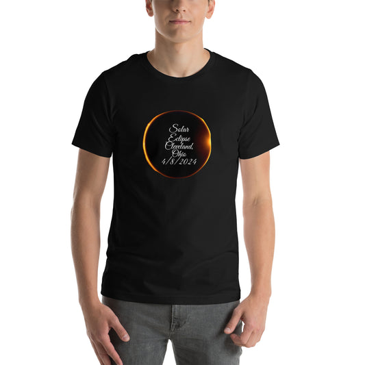 SOLAR ECLIPSE CLEVE OH UNISEX T SHIRT