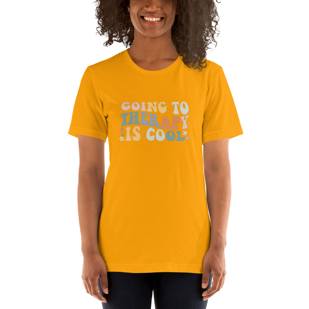 GOING TO THERAPY IS COOL T SHIRT
