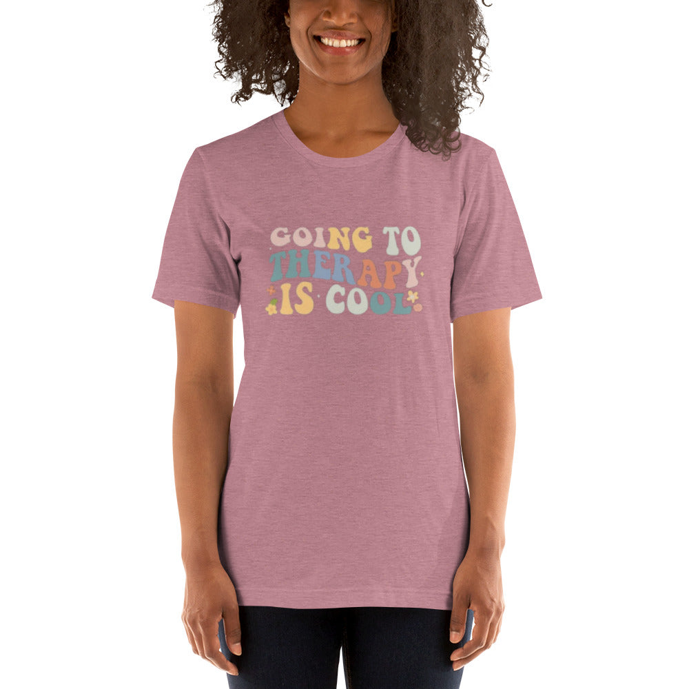 GOING TO THERAPY IS COOL T SHIRT