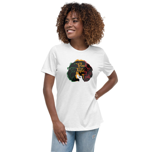 BLACK HISTORY MONTH WOMEN T SHIRT