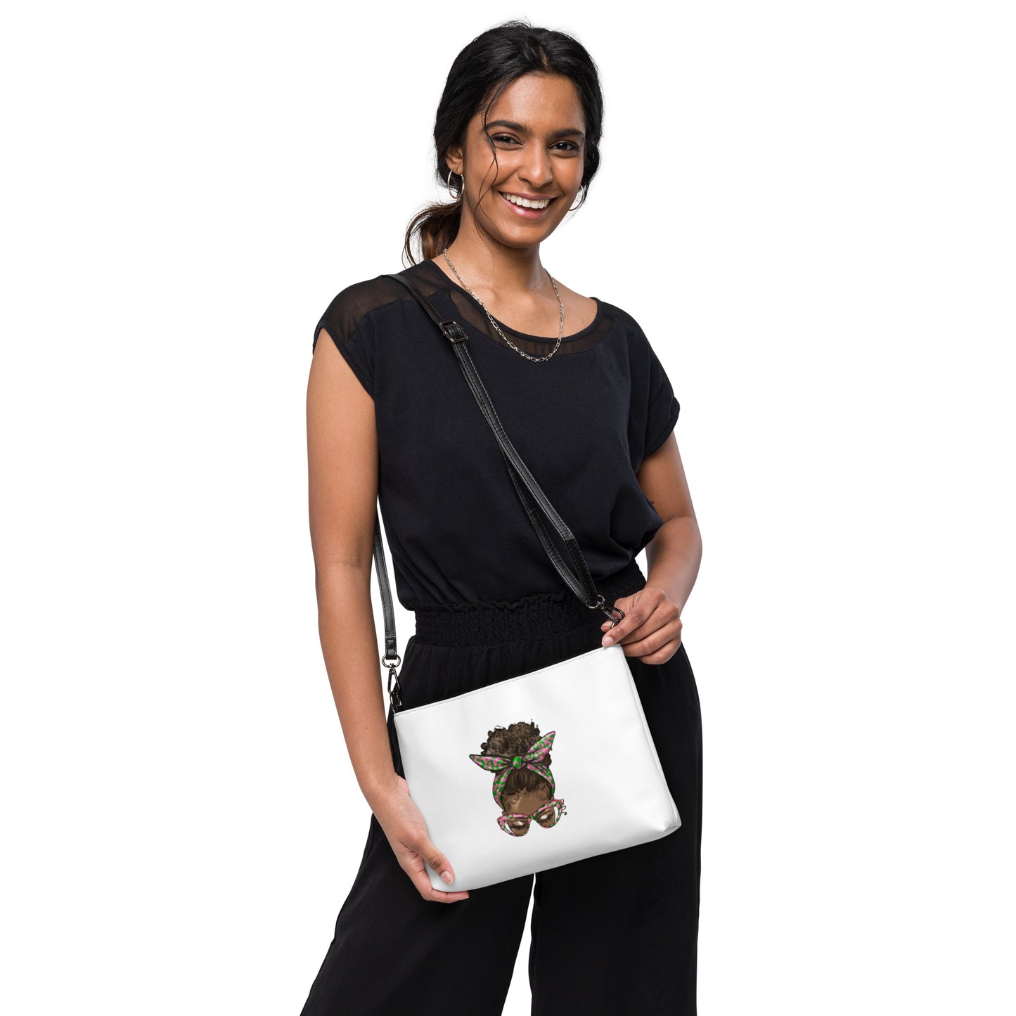 BLACK GIRL STYLE CROSS BODY BAG